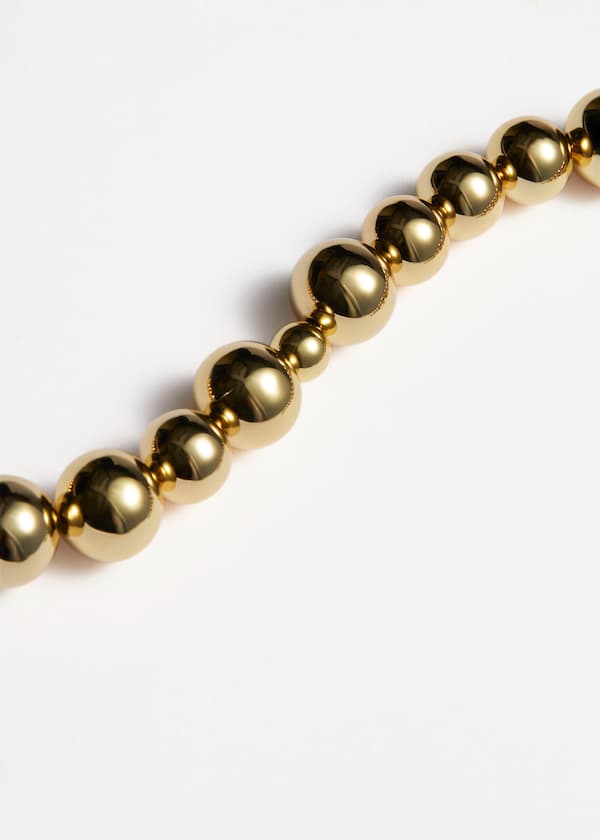Asymmetrical Beaded Necklace