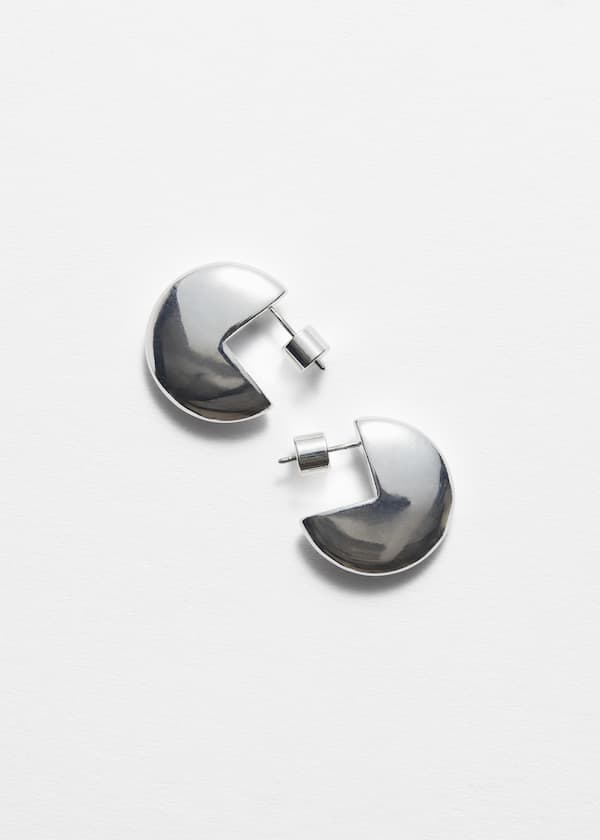 Geometric Hoop Earrings