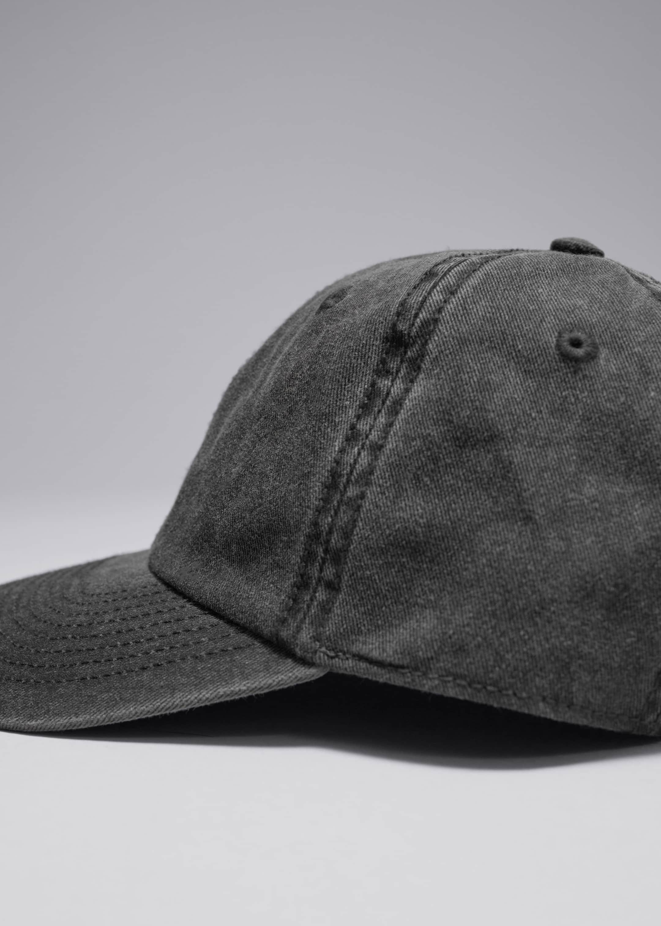 Casquette de baseball en denim - {{variantName}} - Descriptive Detail