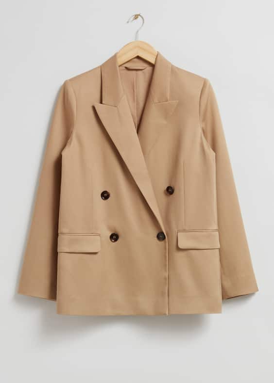 Double-Breasted Blazer