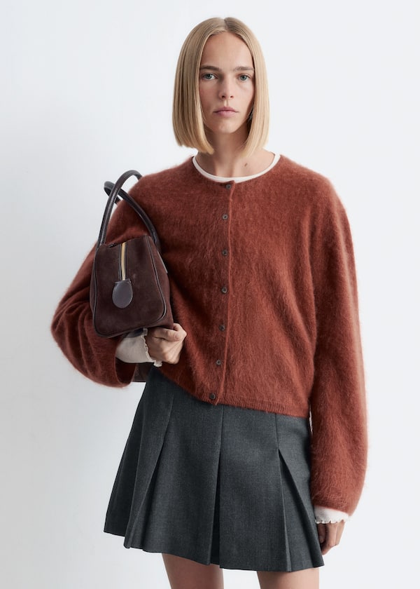 Knitted Cashmere Cardigan