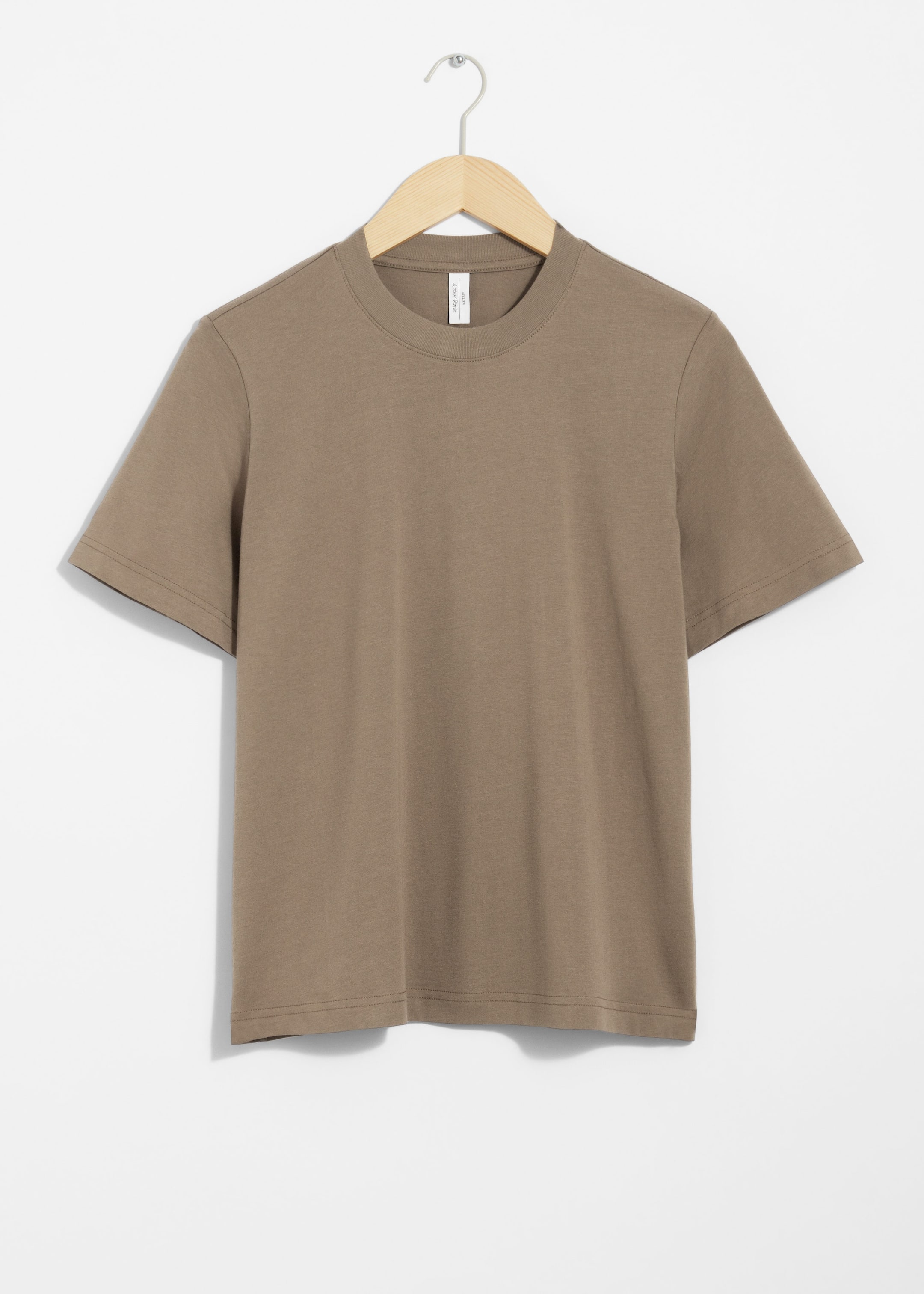 Crewneck T-Shirt - Khaki - Still Life