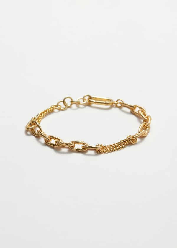 Chunky Sculpted-Link Bracelet