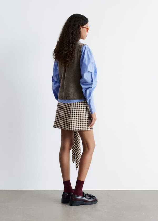 Knitted Sweater Vest