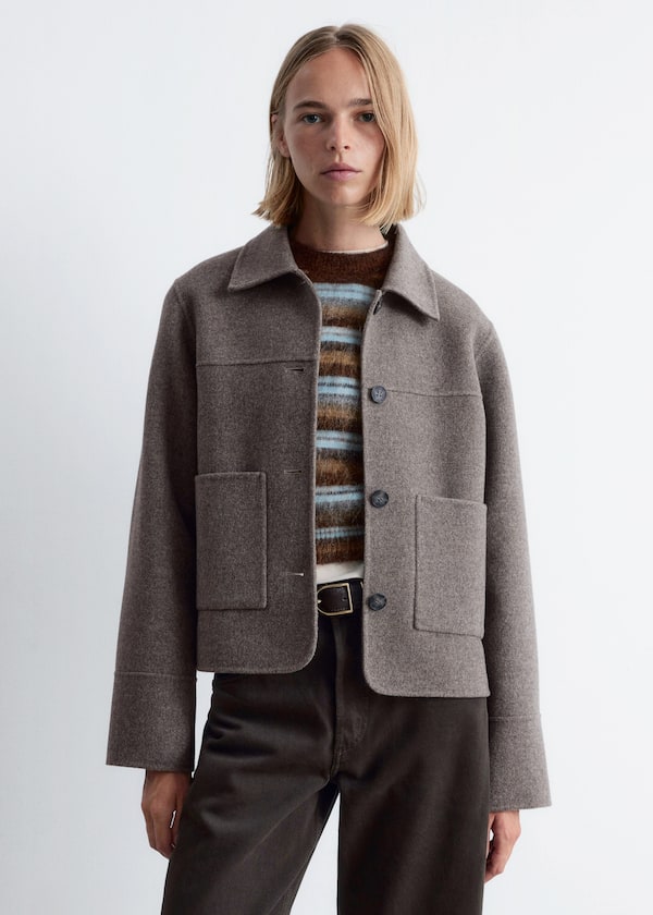 Collared Wool Jacket