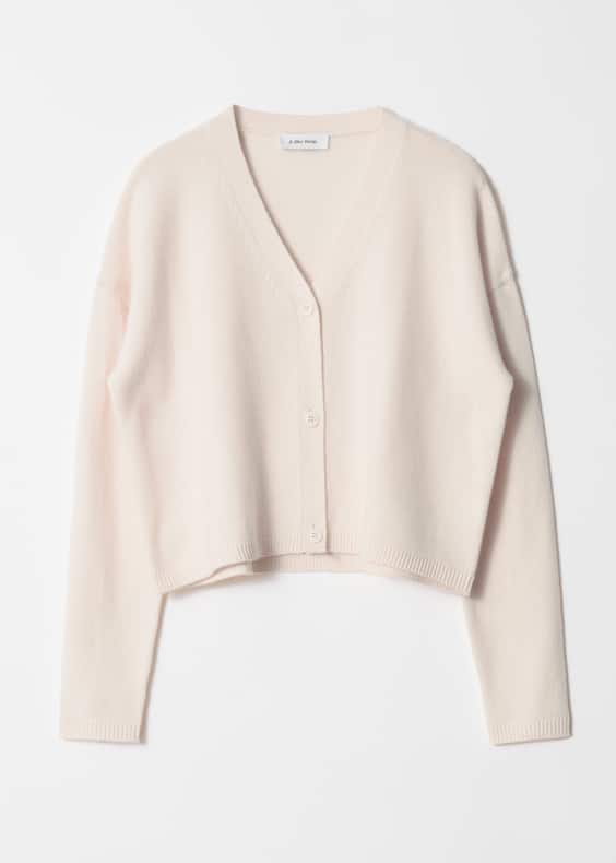 Relaxed Wool Cardigan
