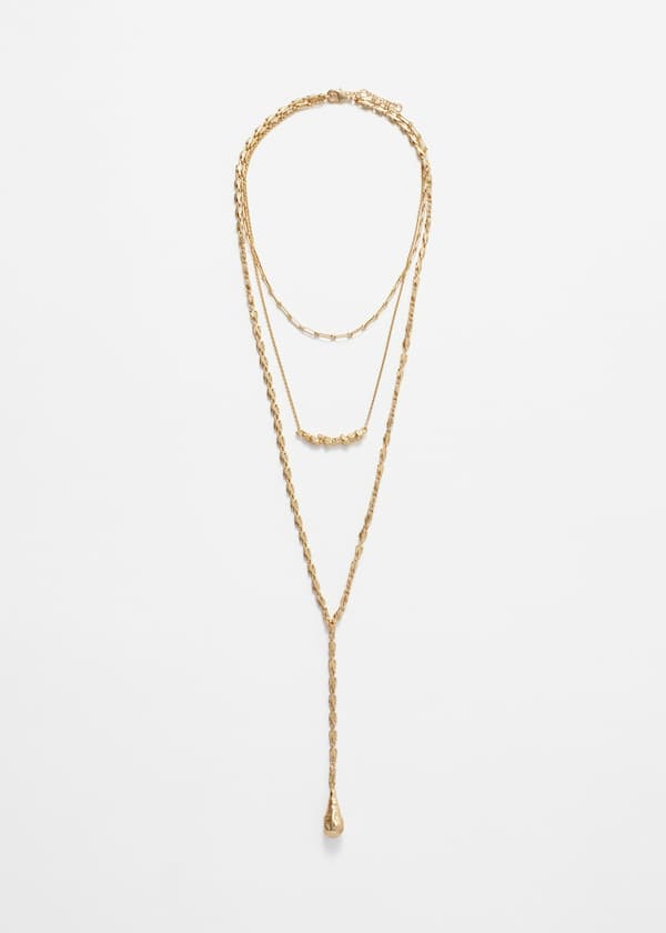 Layered Lariat Necklace