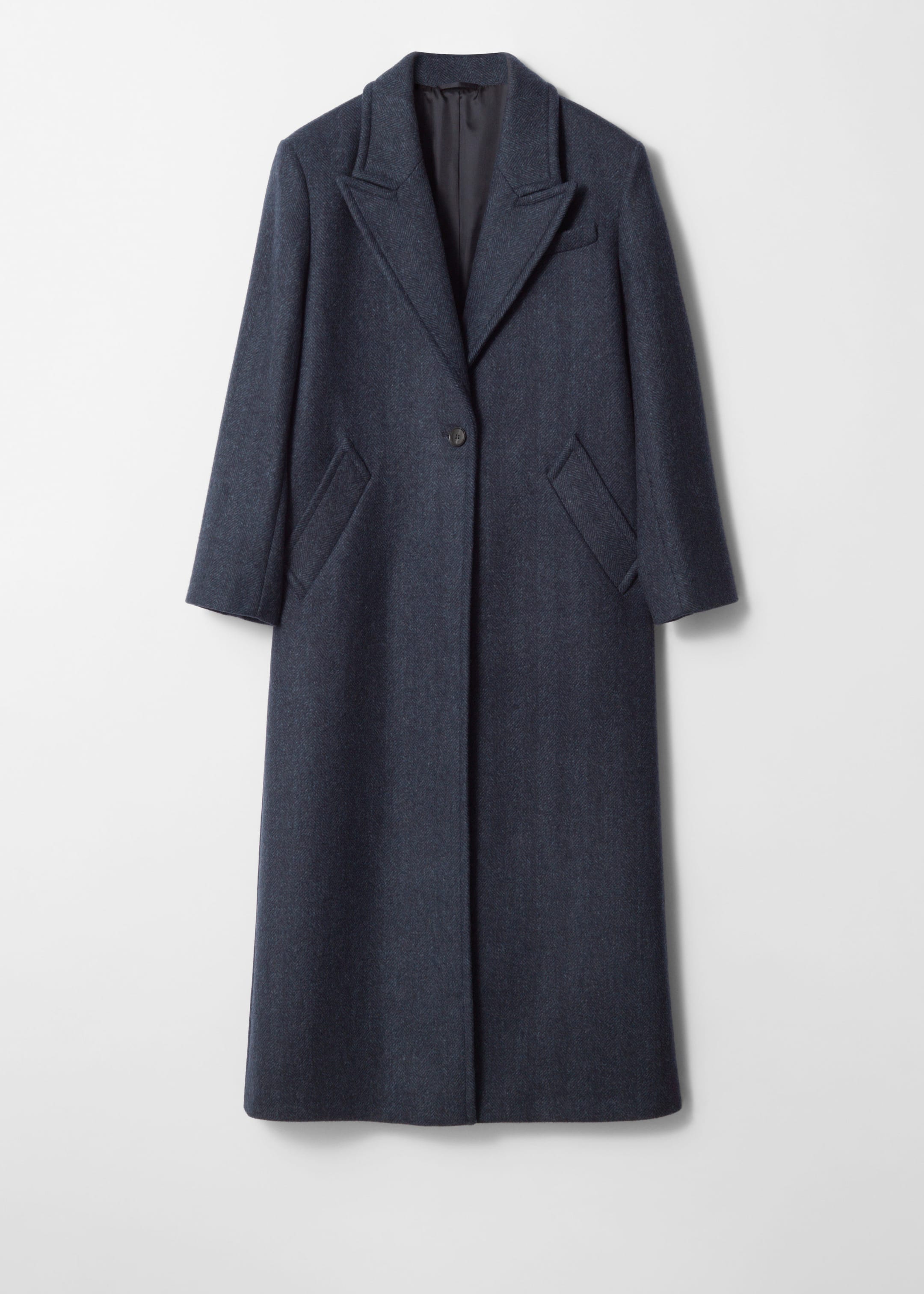 & Other Stories authentic relaxed single breasted Wool coat