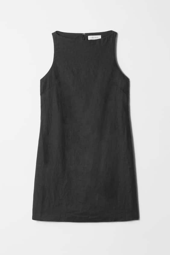 Linen Mini Dress