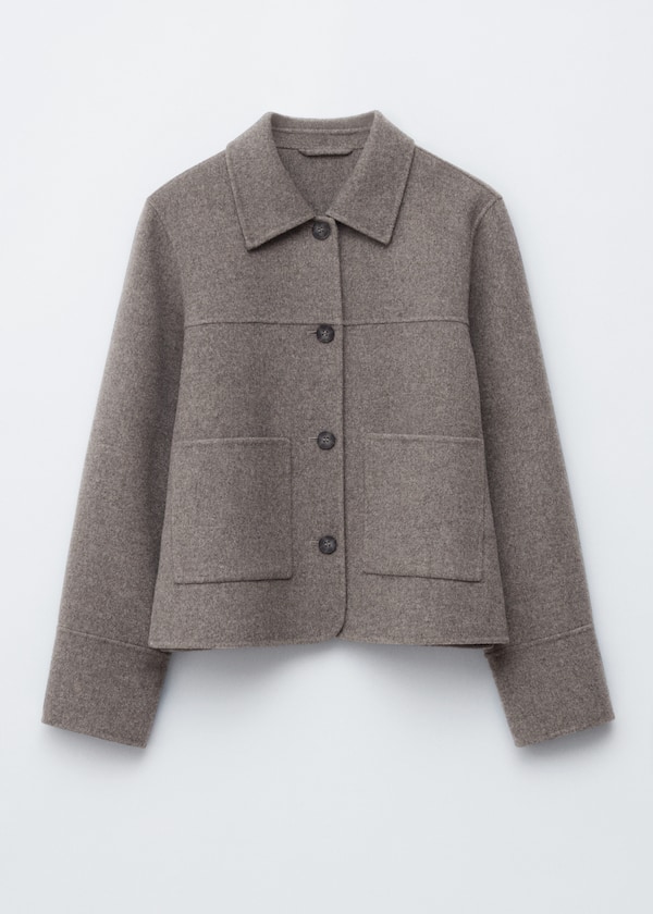 Collared Wool Jacket