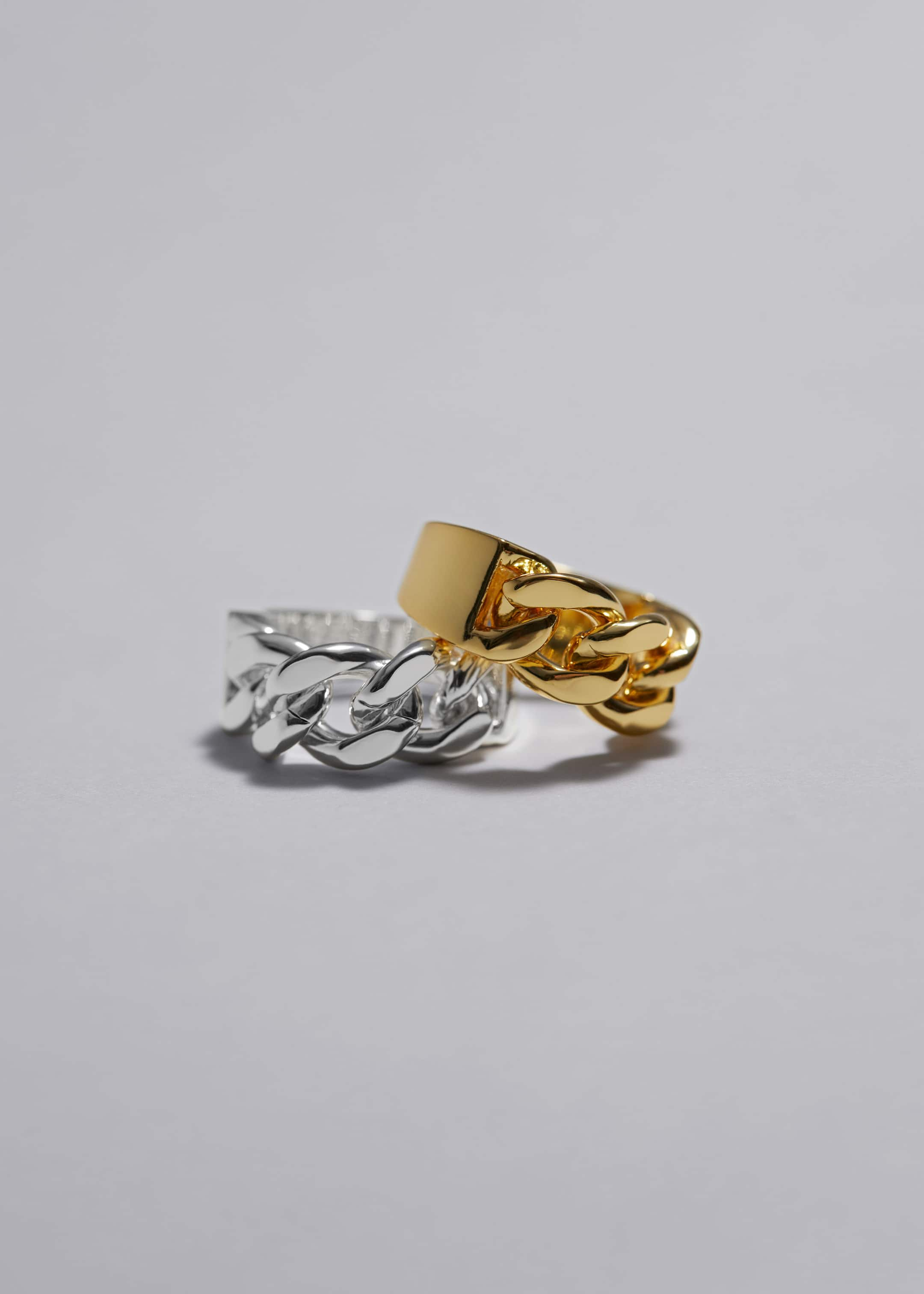 Chunky Chain Ring - Gold - Still Life