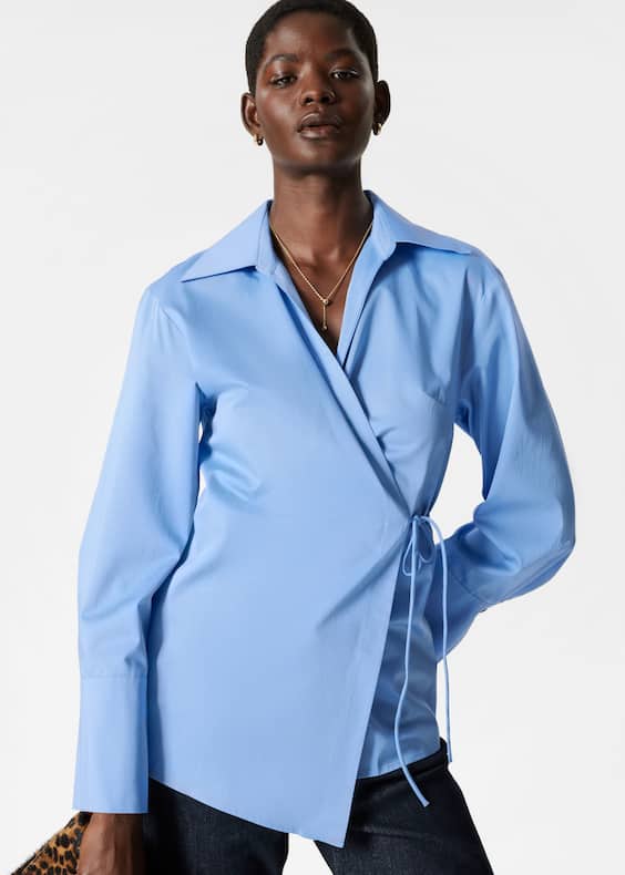 Wrap-Tie Shirt