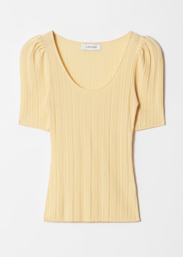 Rib-Knit Top