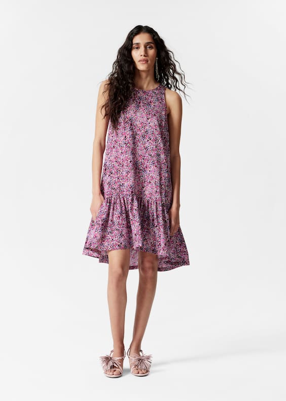Frill Mini Dress