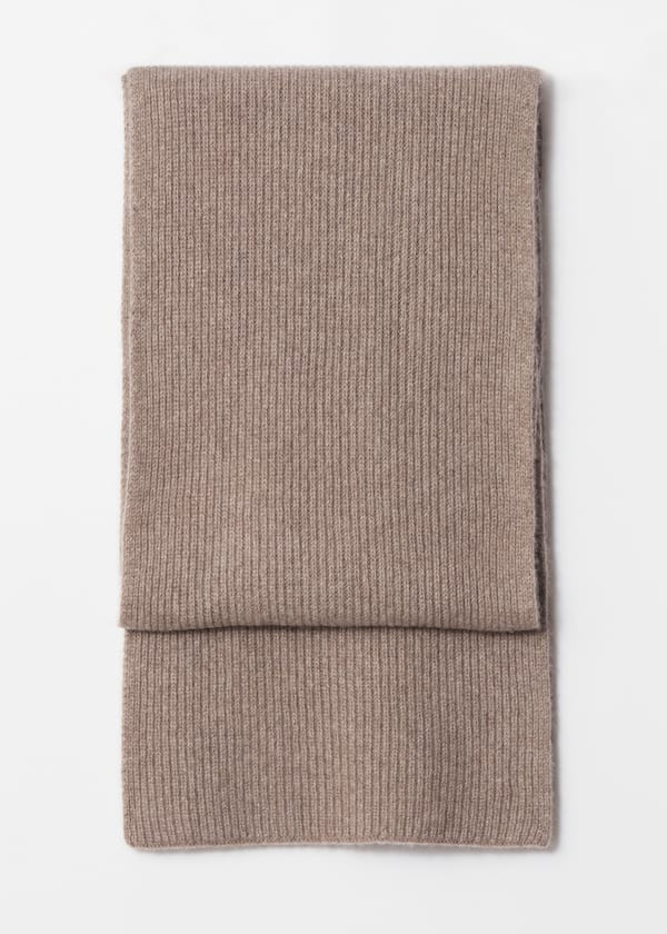 Cashmere Knit Scarf