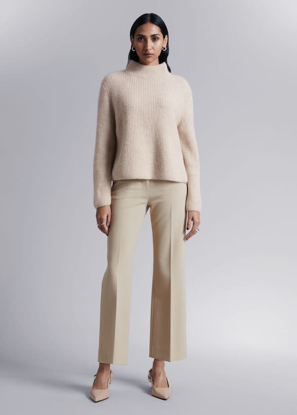 Boxy Knit Sweater