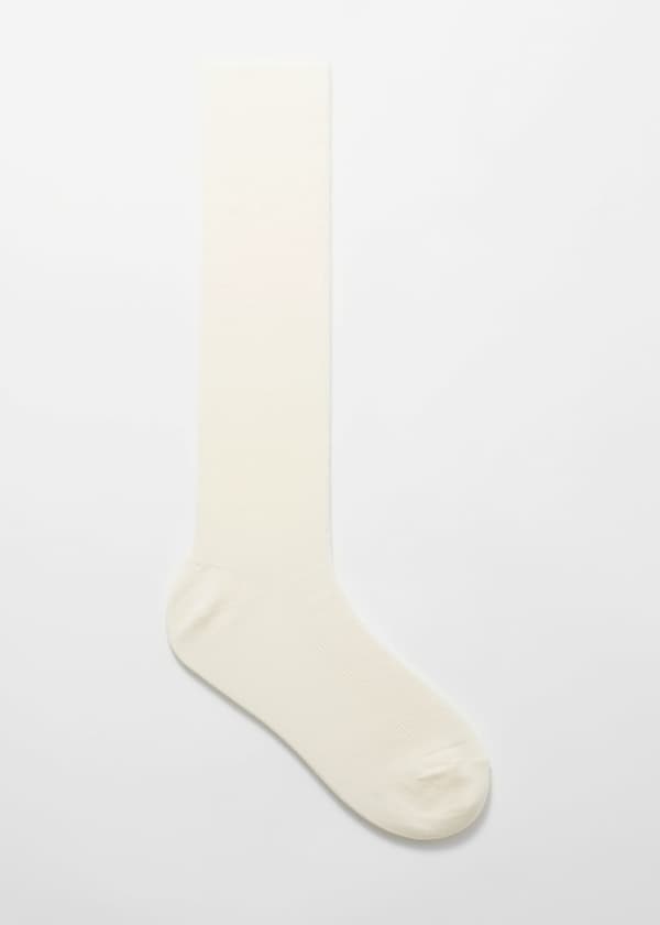 Soft Knee-High Wool Socks
