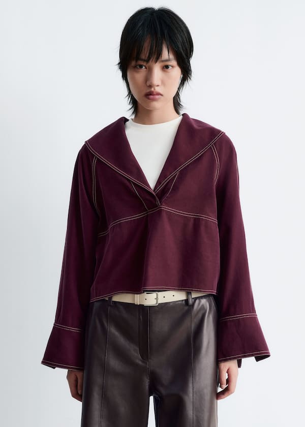 Sailor Collar Blouse