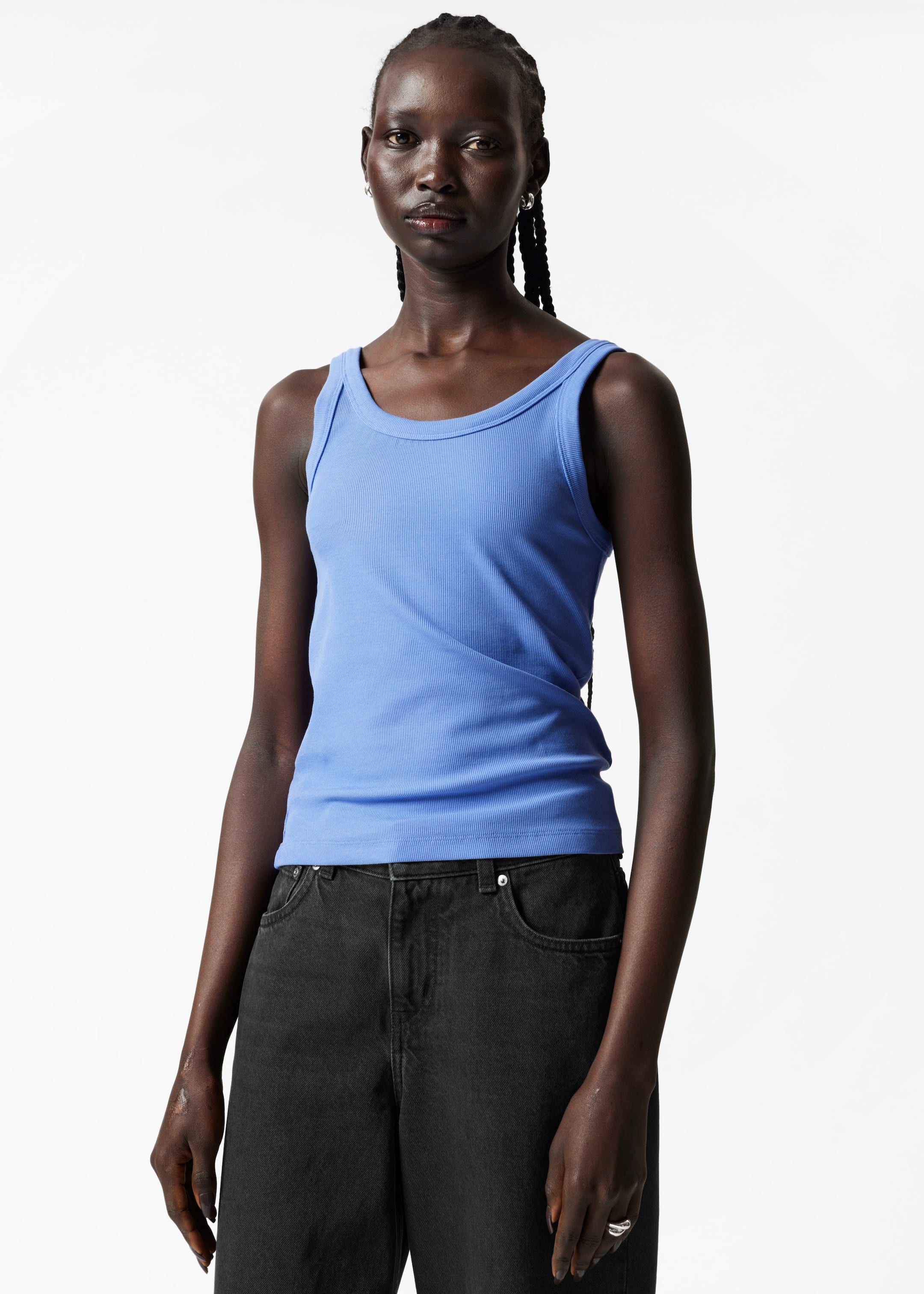 Image of Scoop-Neck Tank Top