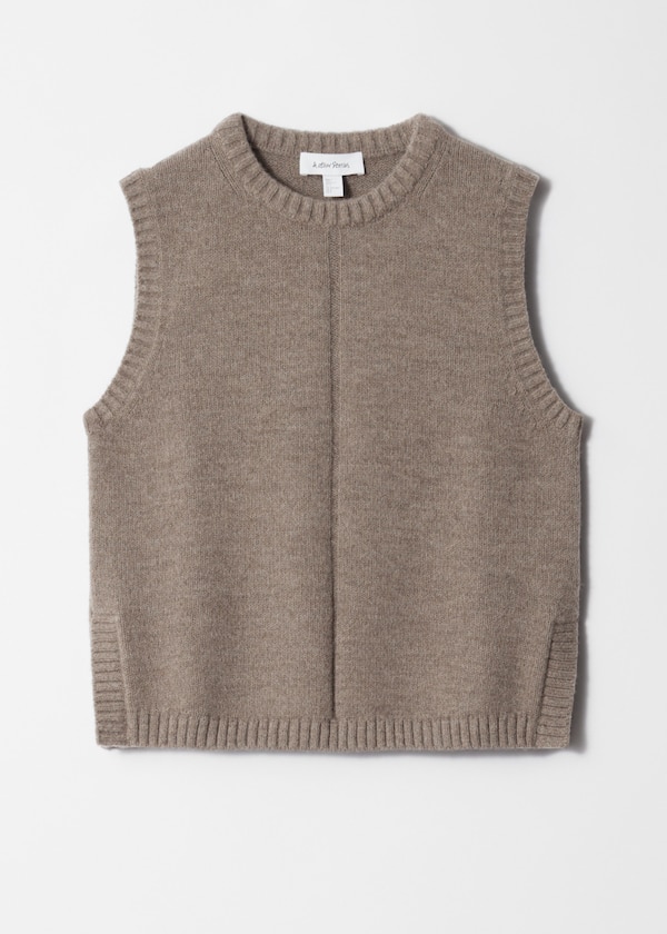 Knitted Sweater Vest