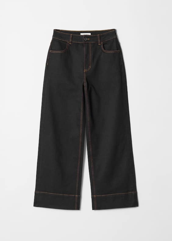 Straight Cropped Jeans