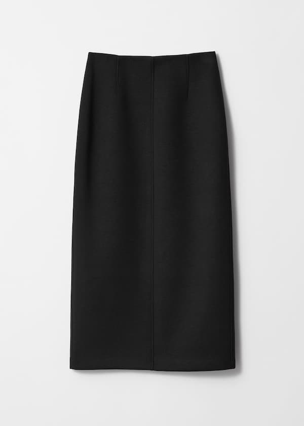 Scuba Midi Skirt