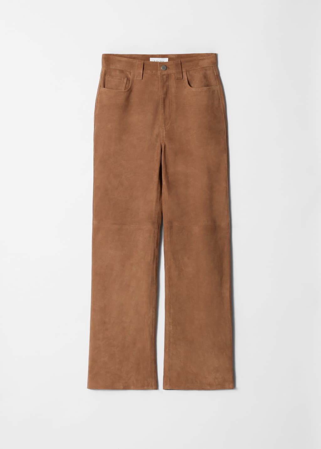 Suede Trousers - Brown Suede - Slim Fit Trousers - & Other Stories