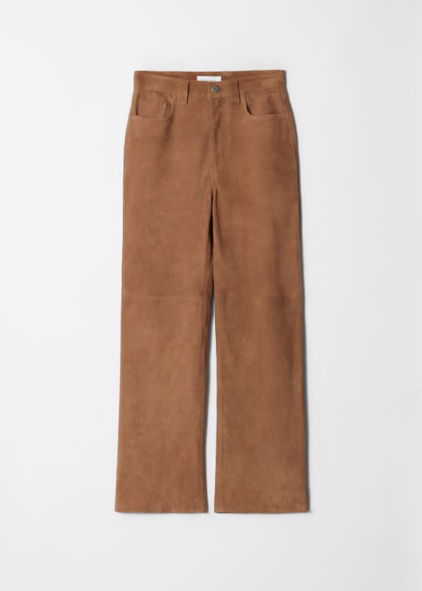 Suede Trousers