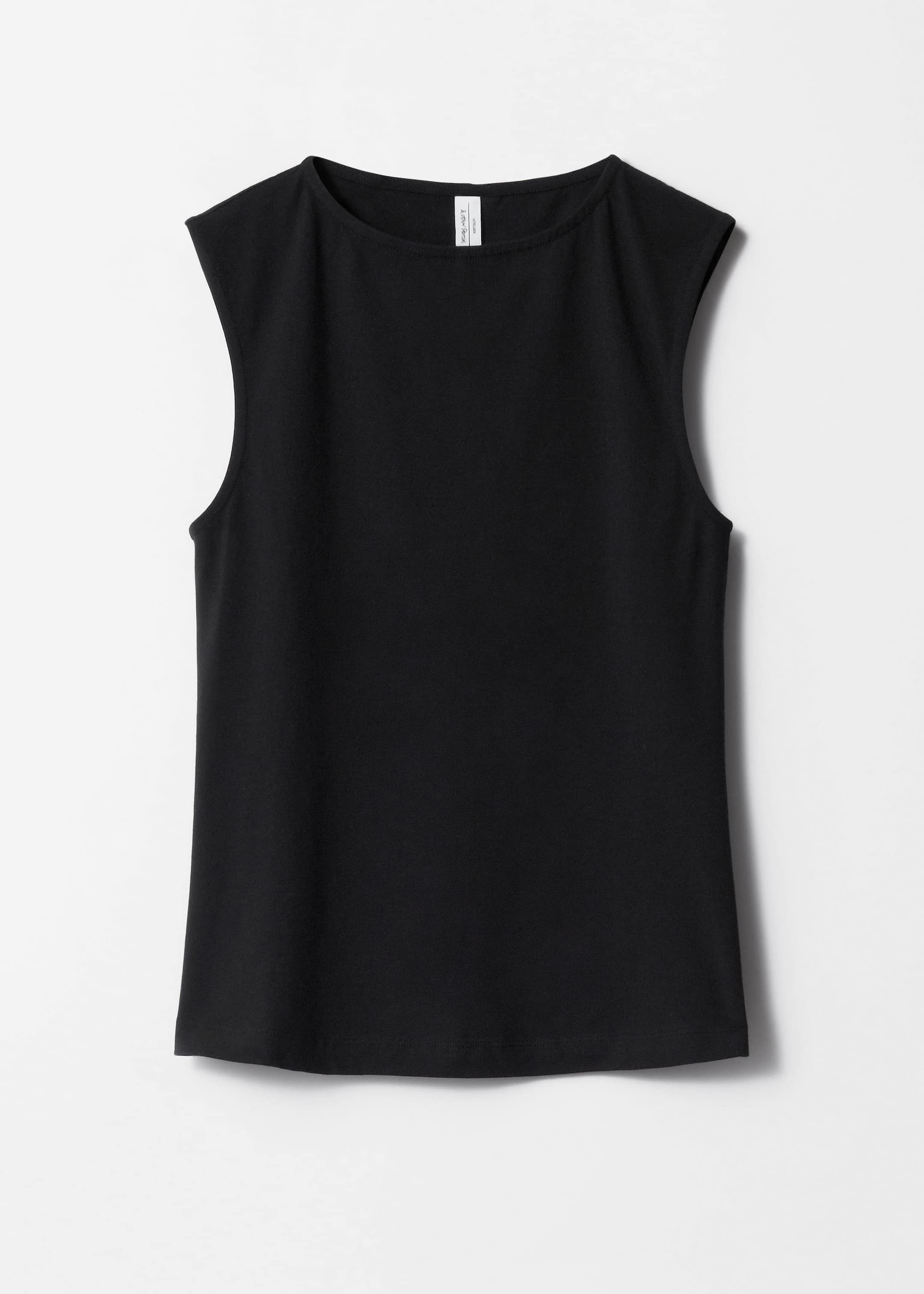 Boat-Neck Tank Top