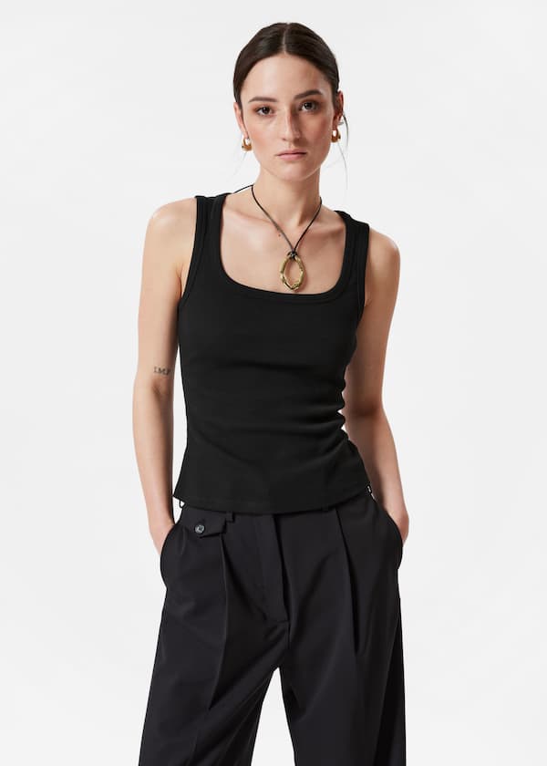 Ribbed Tank Top