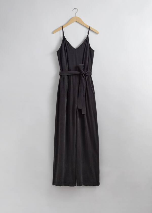Belted Strappy Jumpsuit