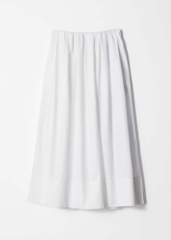 A-Line Midi Skirt