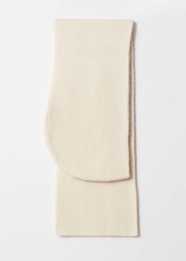 Hooded Wool Scarf