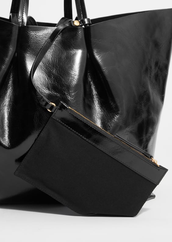 XL Leather Tote Bag