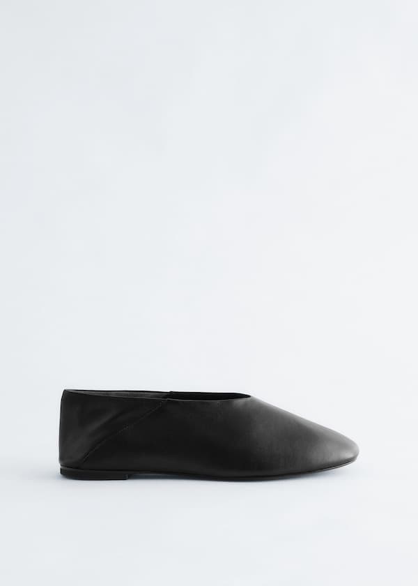 Leather Ballet Flats