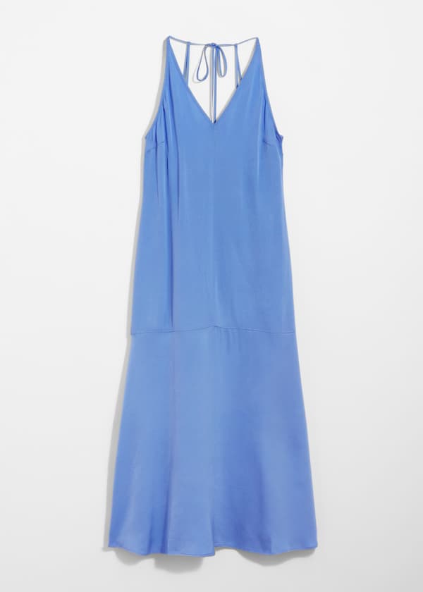 Halterneck Midi Dress