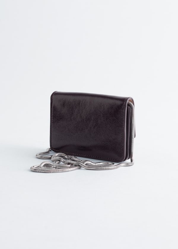 Leather Crossbody Cardholder