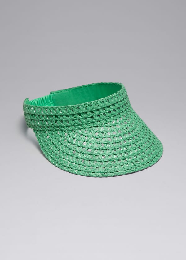 Straw Sun Visor
