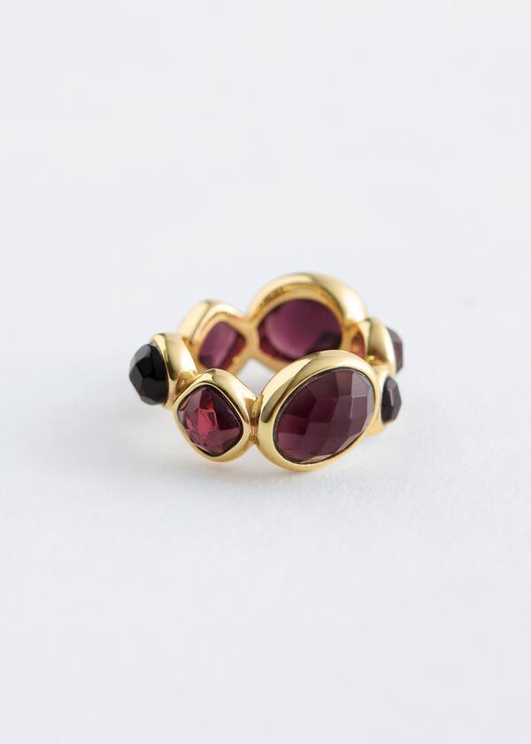Irregular Crystal Ring