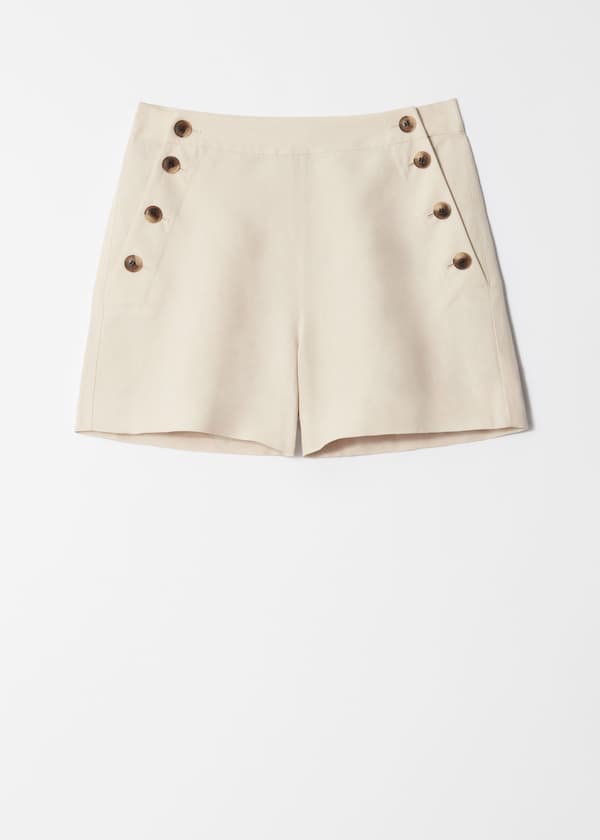 Buttoned Sailor Shorts