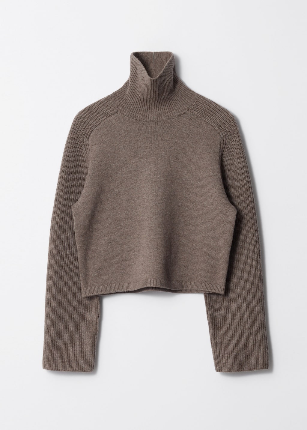 Boxy Turtleneck Jumper - Dark Grey - Sweaters - & Other Stories