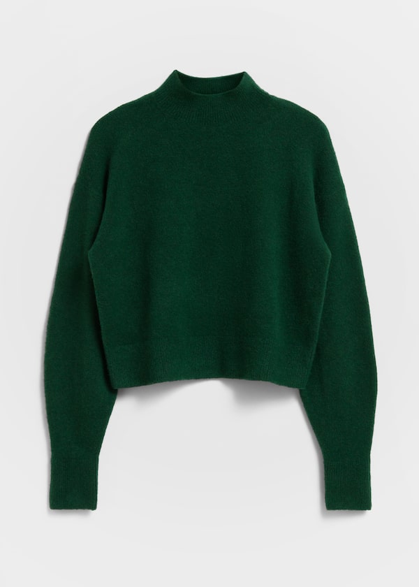 Mock-Neck Sweater