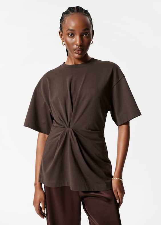 Knot-Detail T-Shirt
