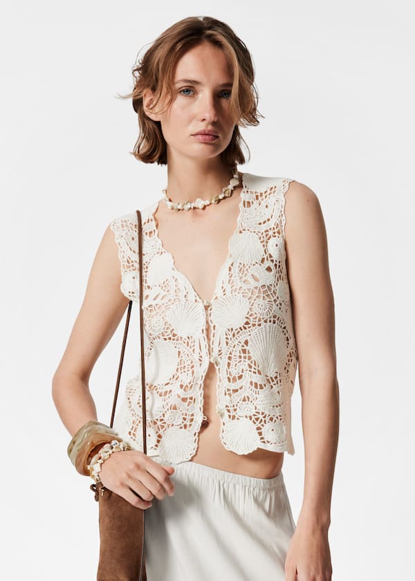 Crochet Vest Top