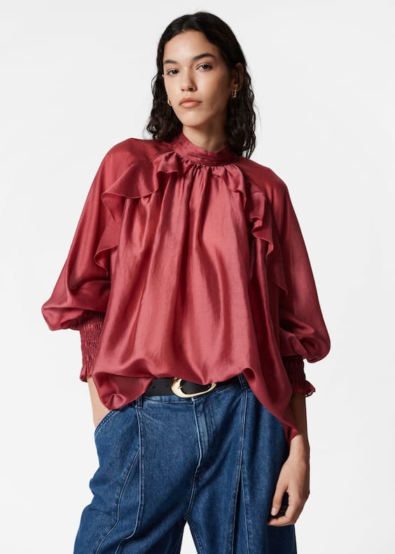 Frilled Blouse