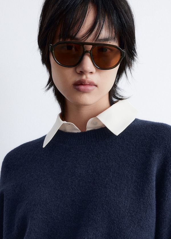 Relaxed Fit Knitted Sweater