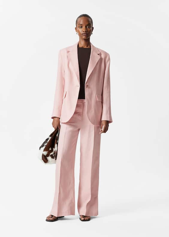 Tailored Linen Trousers