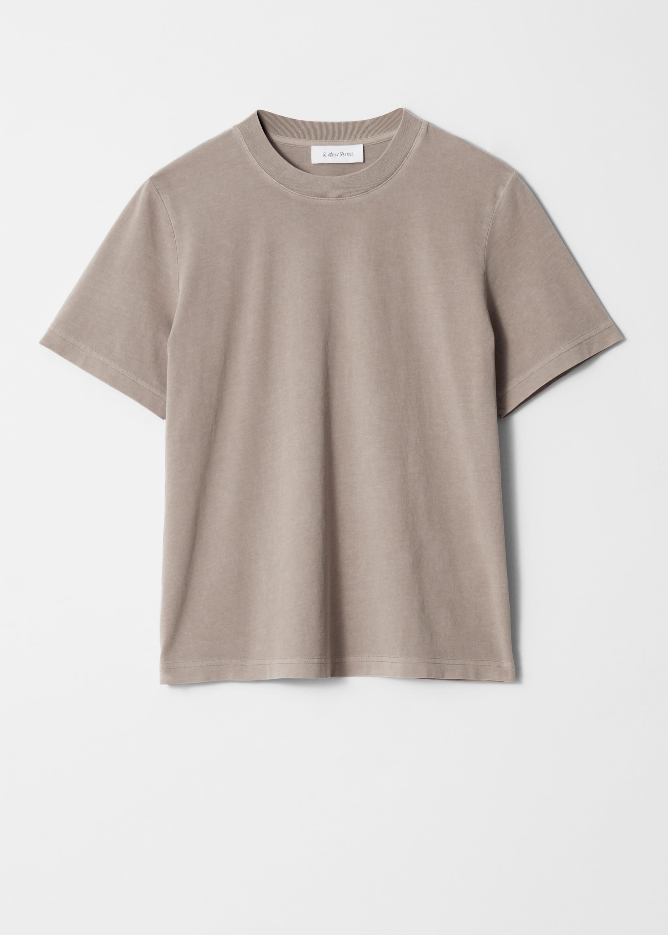 Crewneck T-Shirt - Beige - Still Life