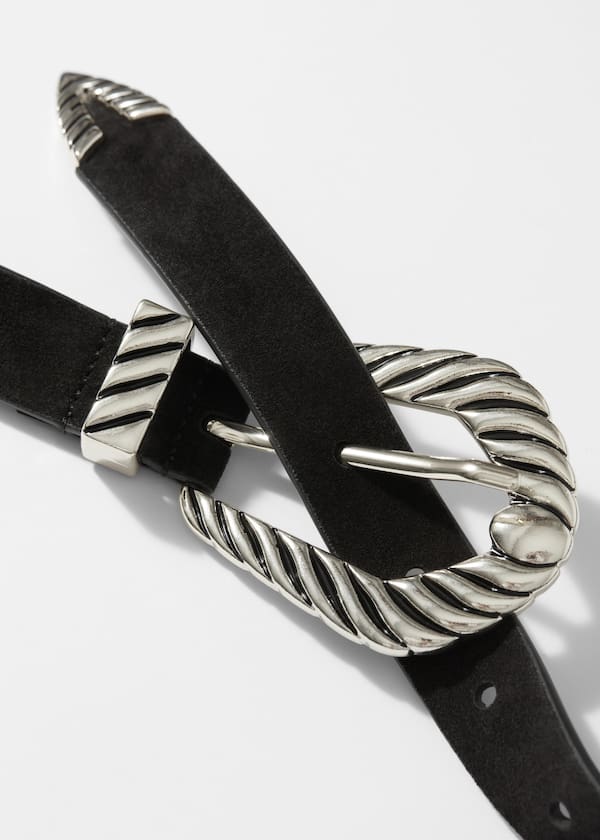Western Suede Belt