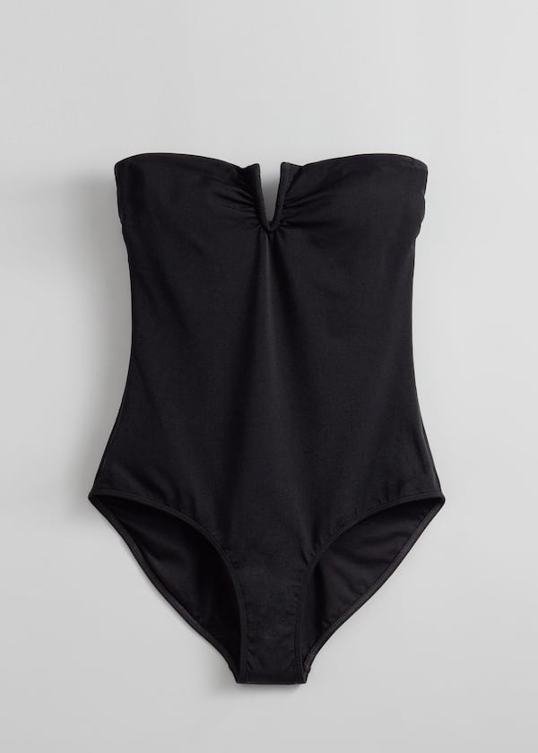 Sweetheart-Neck Swimsuit